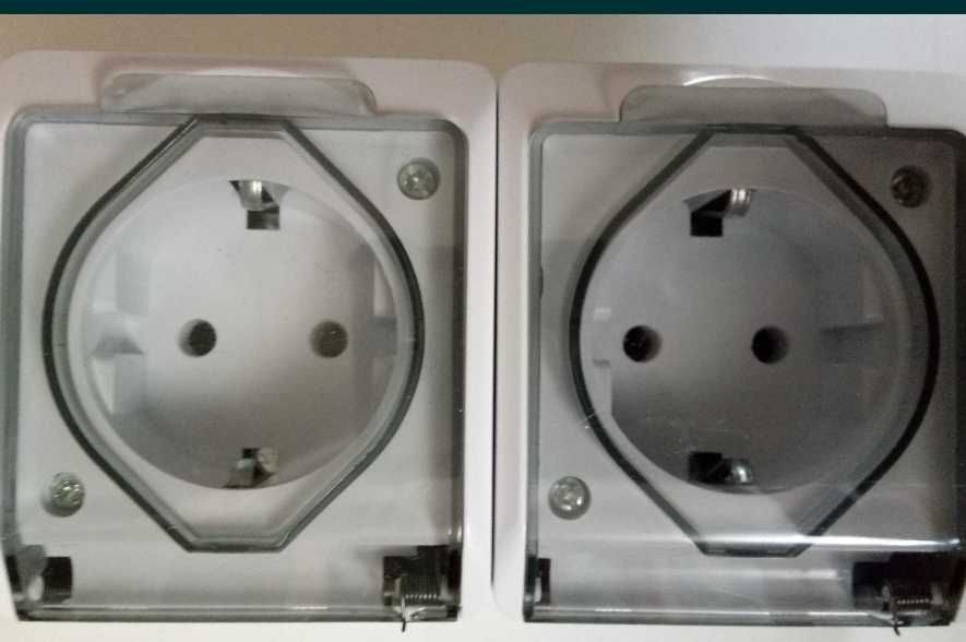 Розетка двійна 250v,16A