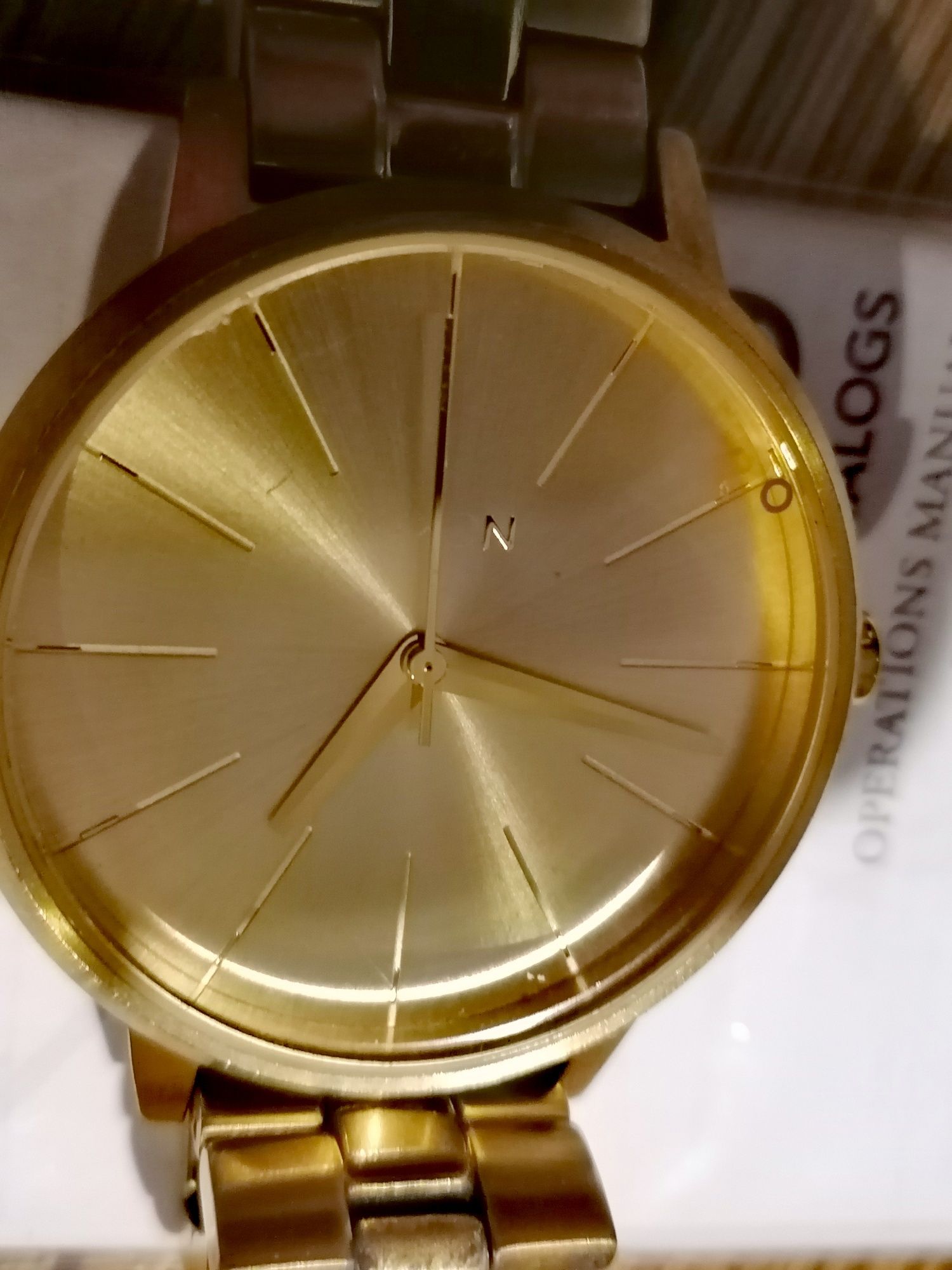 zegarek NIXON KENSINGTON ALL GOLD - okazja !!