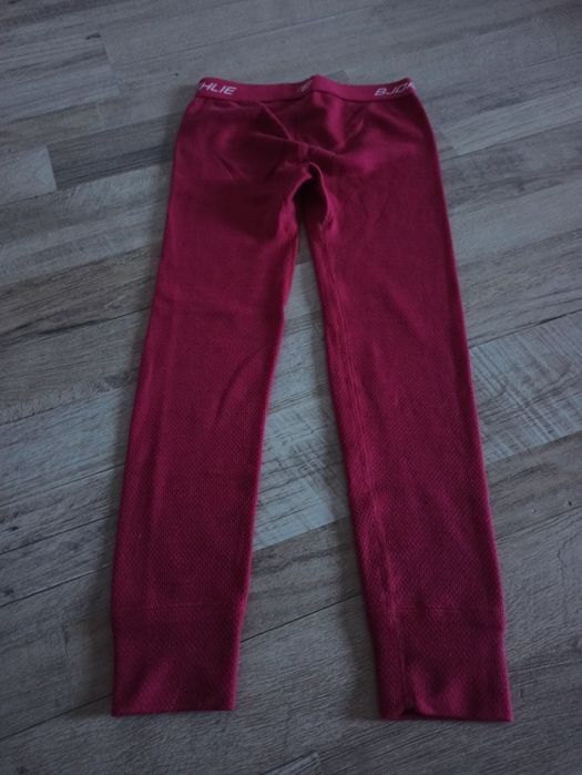 Legginsy termoaktywne Bjorn Daehlie 51% wełna merino, rozmiar 8 lat,