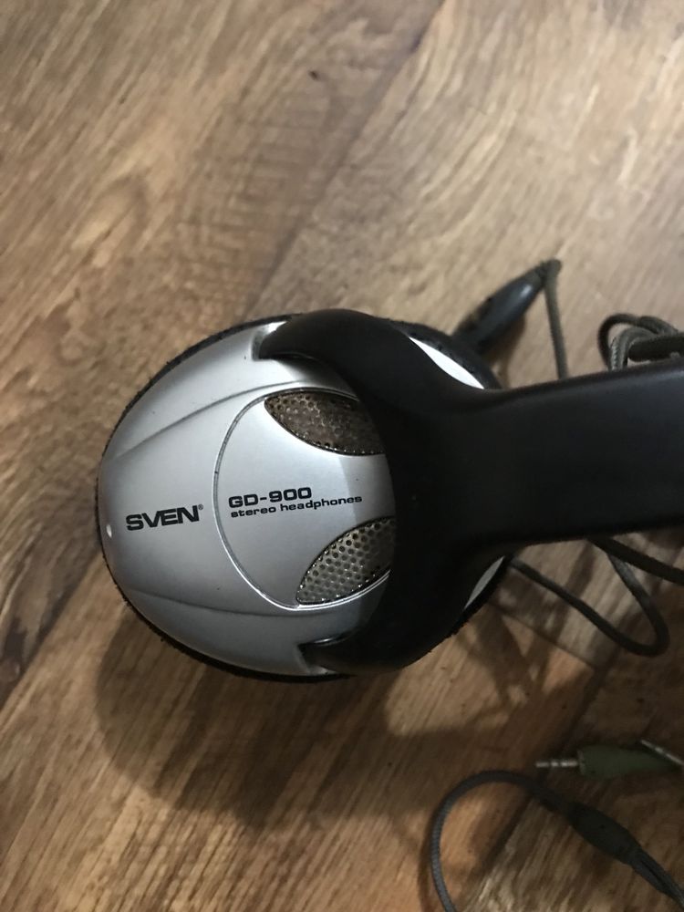 Наушники с микрофоном sven gd-900 серые