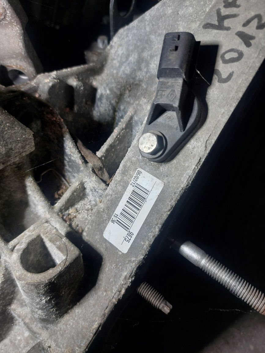 Skrzynia biegów manual 5b 1.5dci Kangoo II 9875 k9k