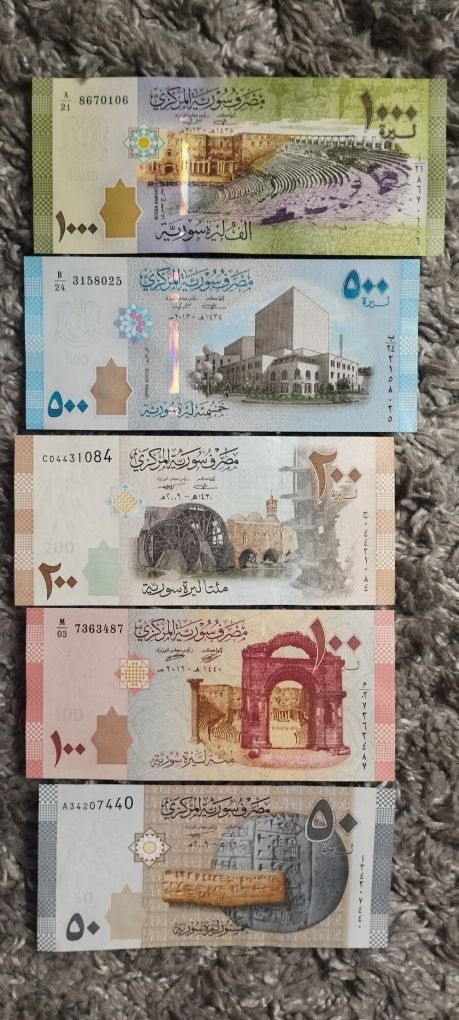 Банкноти Сирії Сирия