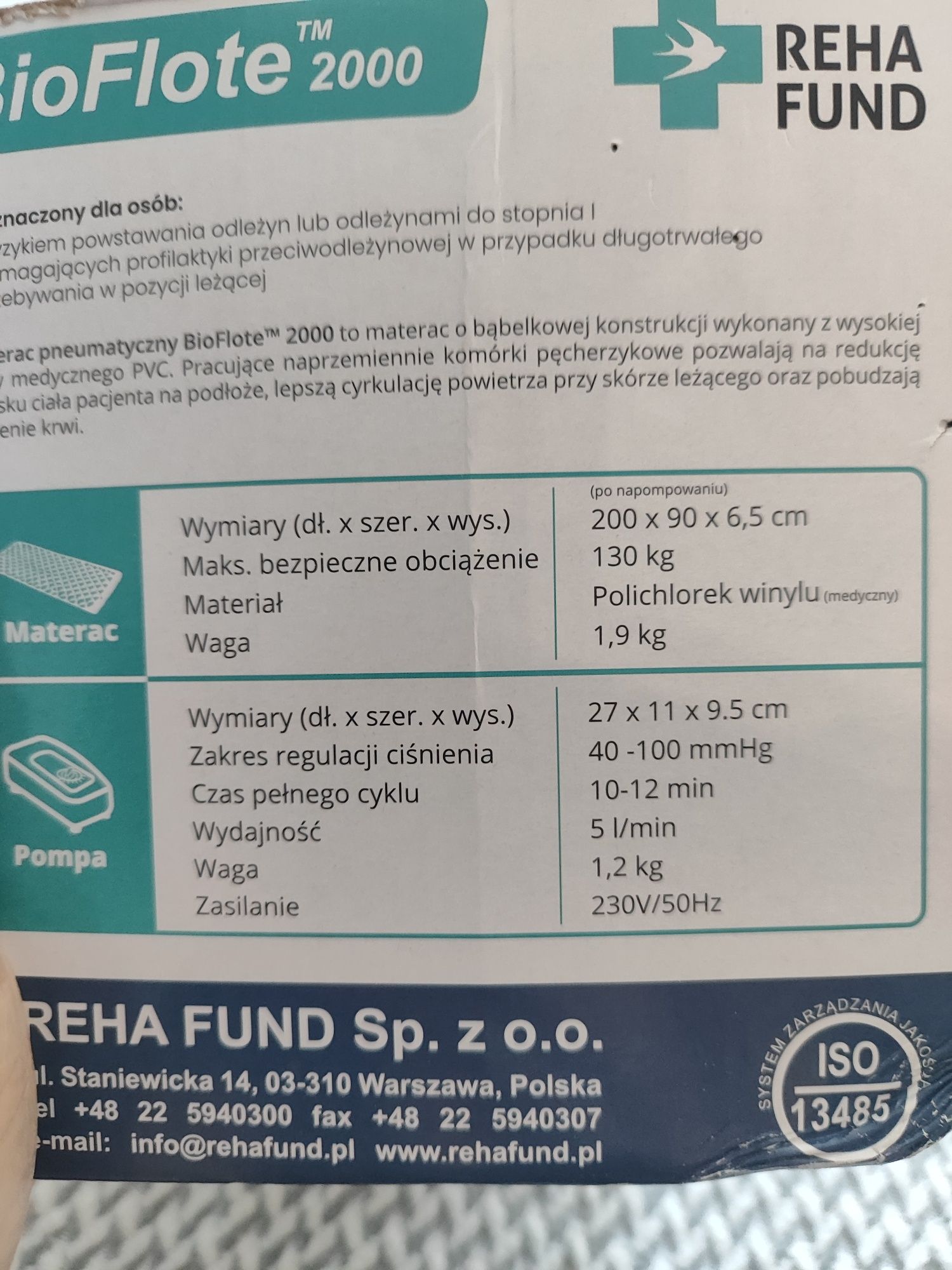 Materac pneumatyczny
