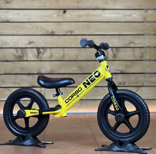 біговел corso neo 12" велобіг дитячий беговел детский