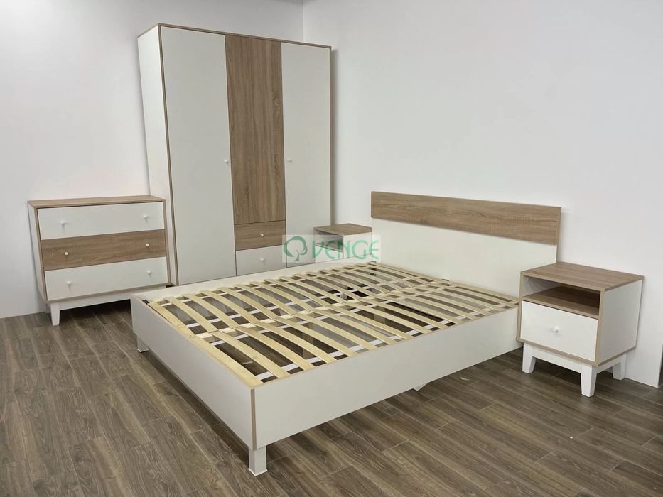 Спальня комплект,меблі в спальню,ліжко,шафа,комод,Глорія