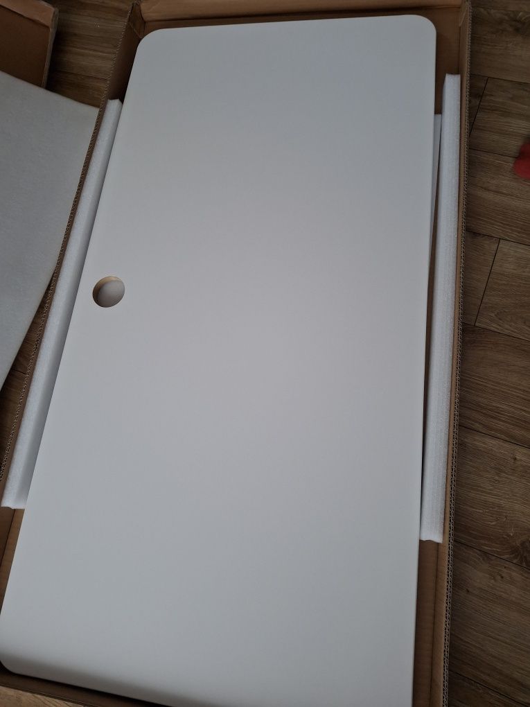 Blat z MDF antypoślizgowy do biurka  elektrycznego 120x60x1,8