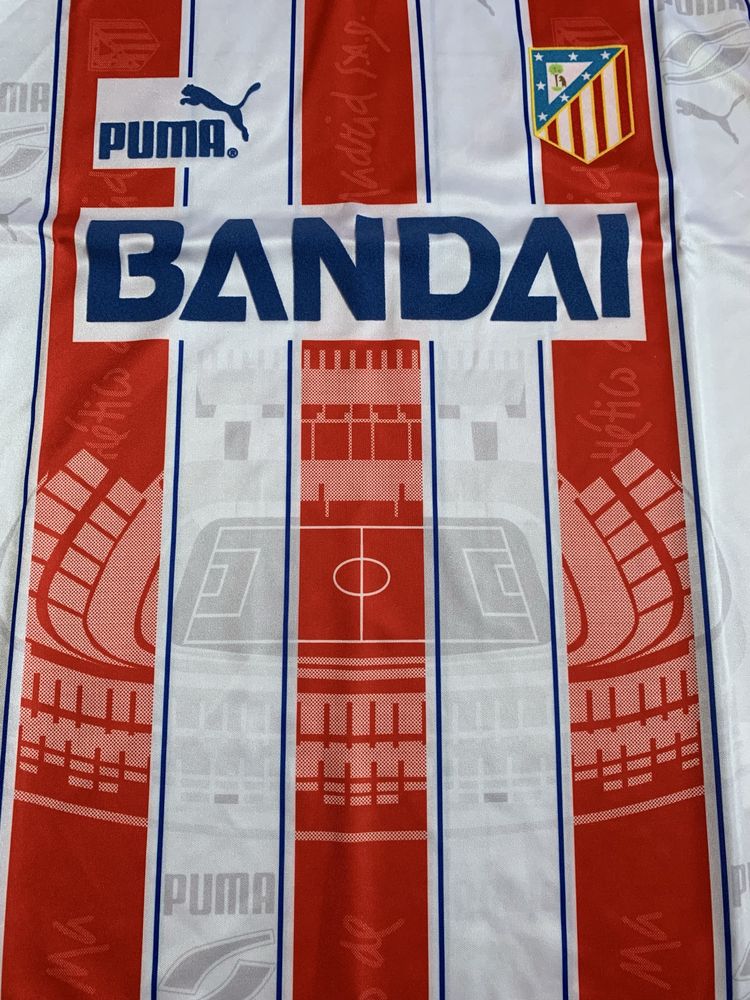 Koszulka Atletico Madryt 1996/97 Home Rare M Nowa !