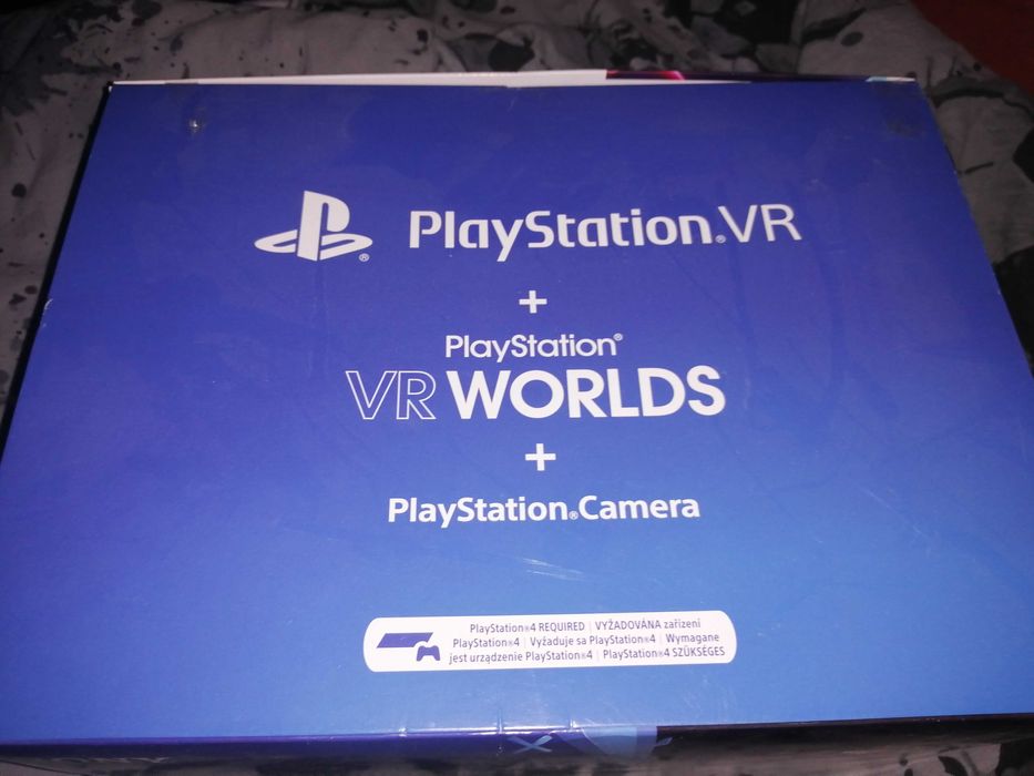 PlayStation VR pełne okablowanie, gra, kontroler AIM