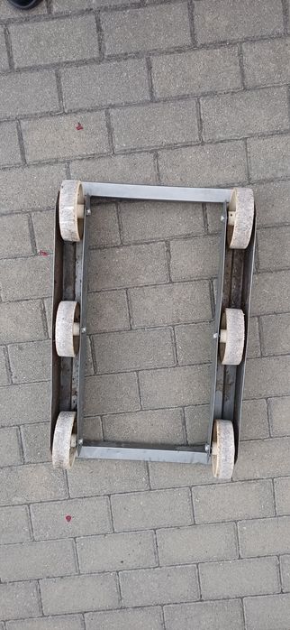 Wózek,  jeździk transportowy do skrzynek