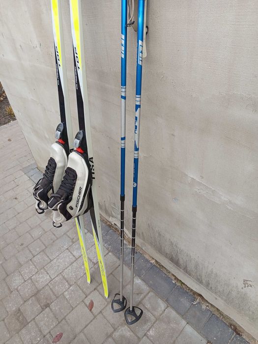 Комплект бігових лиж Tisa Top clasic 195см.