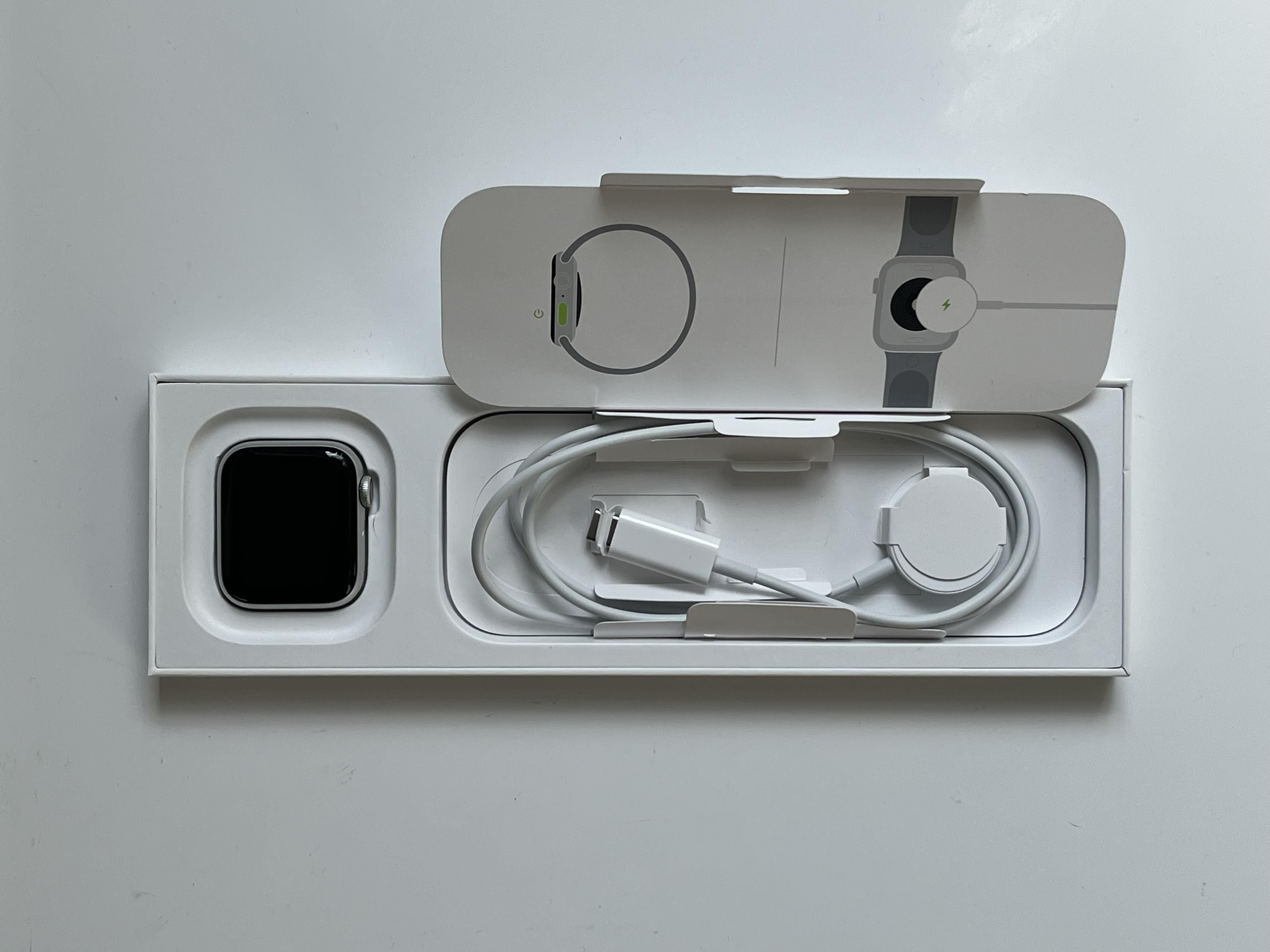 OUTLET Apple Watch SE Cellular 40mm srebrny denim S/M FV23 GW