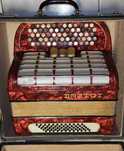 Acordeão Hohner, 4,5 kg , 2ª voz, Made in Germany , revisado