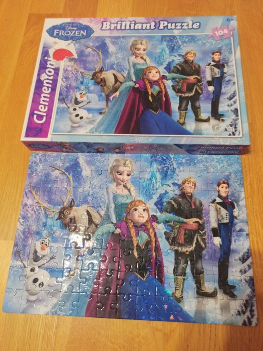 Puzzle Frozen Elza i Anna Królowa Lodu