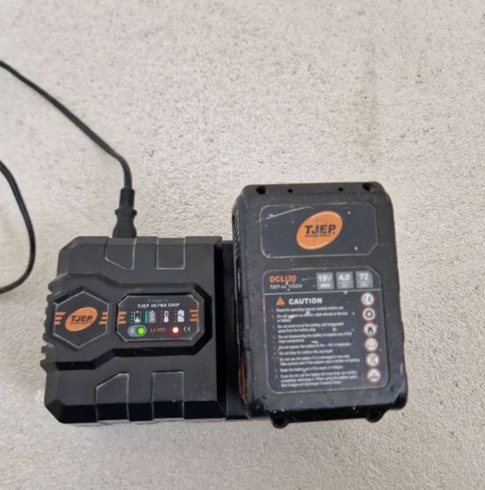 Ładowarka tjep ultra grip  li20c plus bateria.
