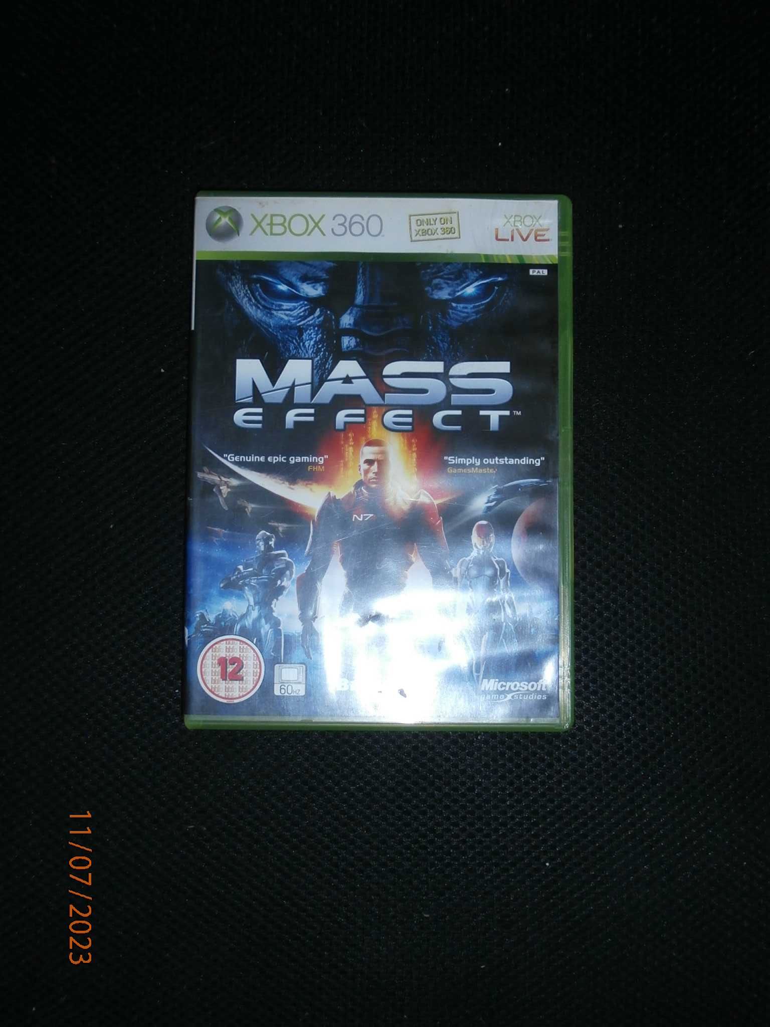 Gry Mass Effect 1, 2 i 3 na Xbox 360 - komplet gier 3 sztuki