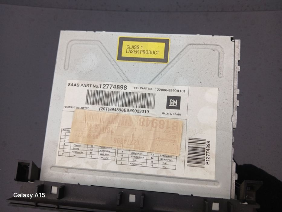 Radio saab 93 polift