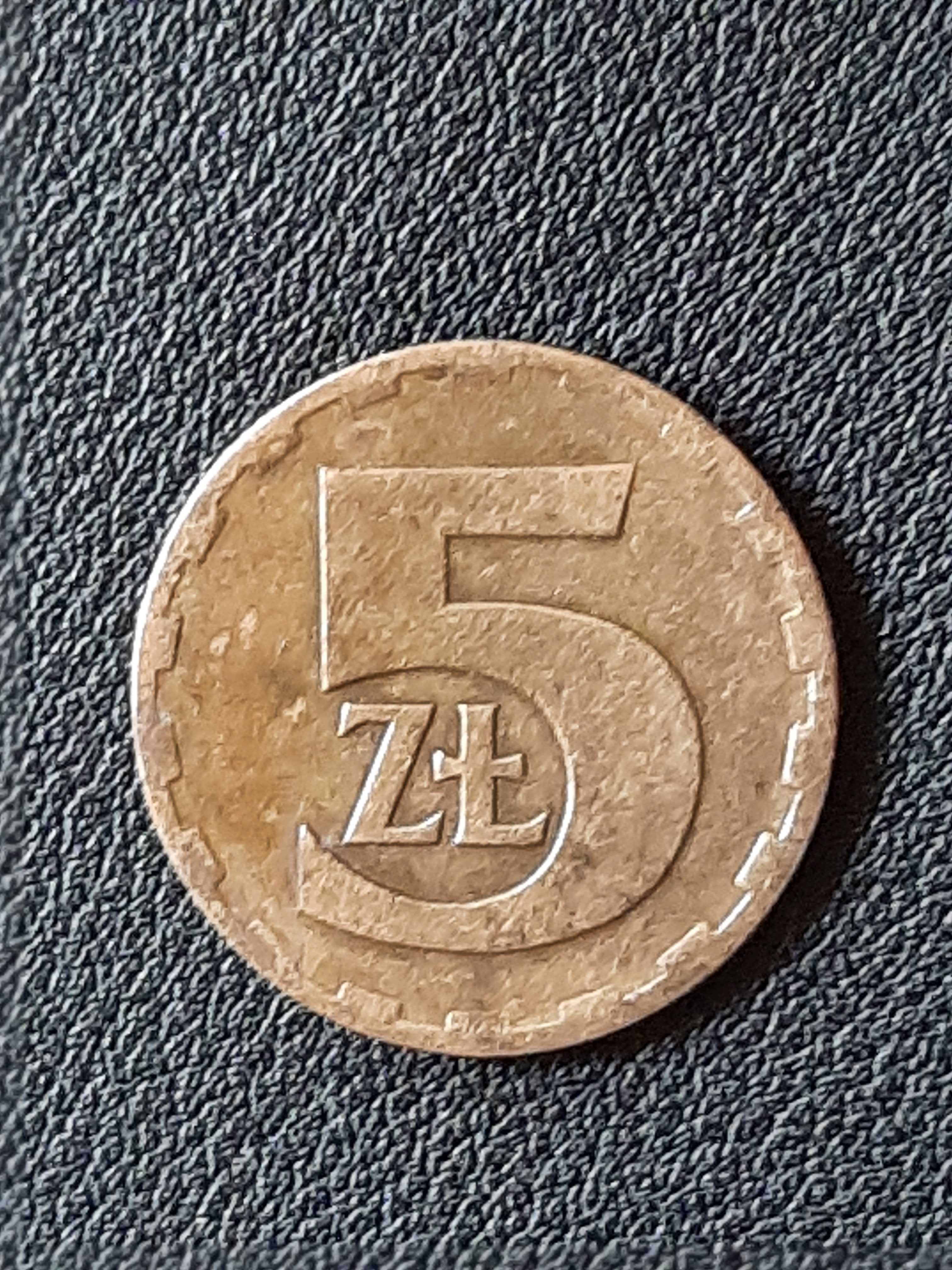 5 zł 1977 bez mennicy