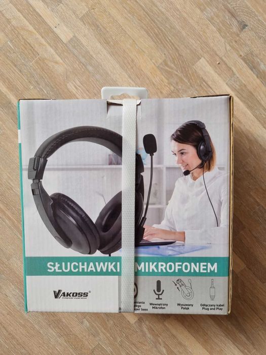 SLUCHAWKI z mikrofonem