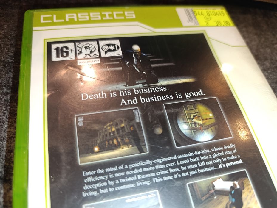 Hitman 2 Silent Assassin Xbox Classic sklep kioskzgrami