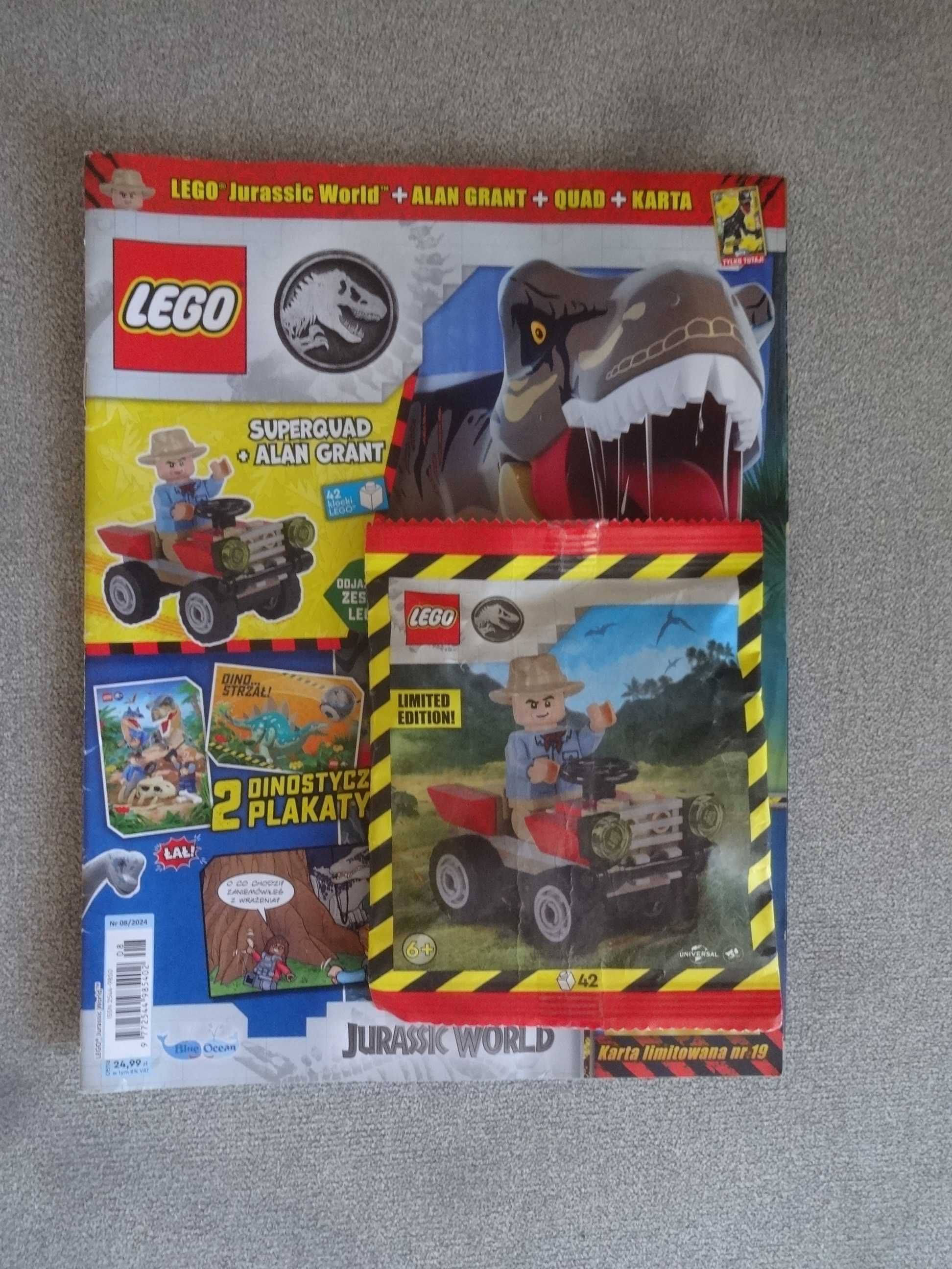 Lego Jurassic Dinozaur Limited Edition Gazetka 2024 plus klocki