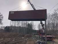 Transport Hds 8 ton. Kontenery 20”.Trawers. Kruszywa. Stojak do okien.