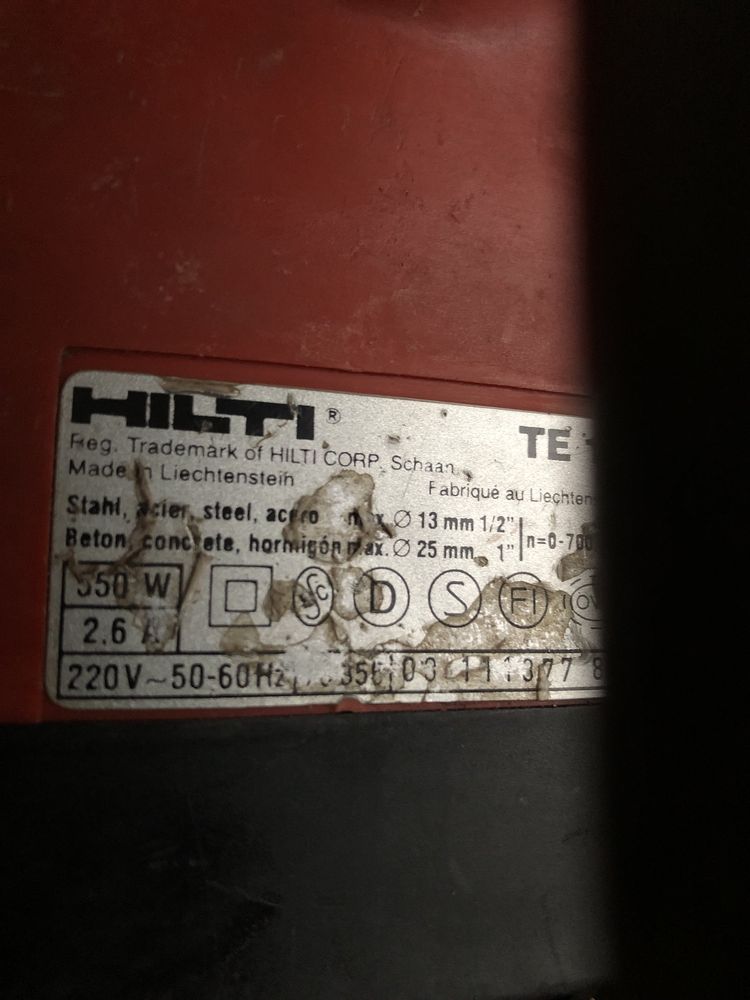 Мережевий перфоратор Hilti TE 14