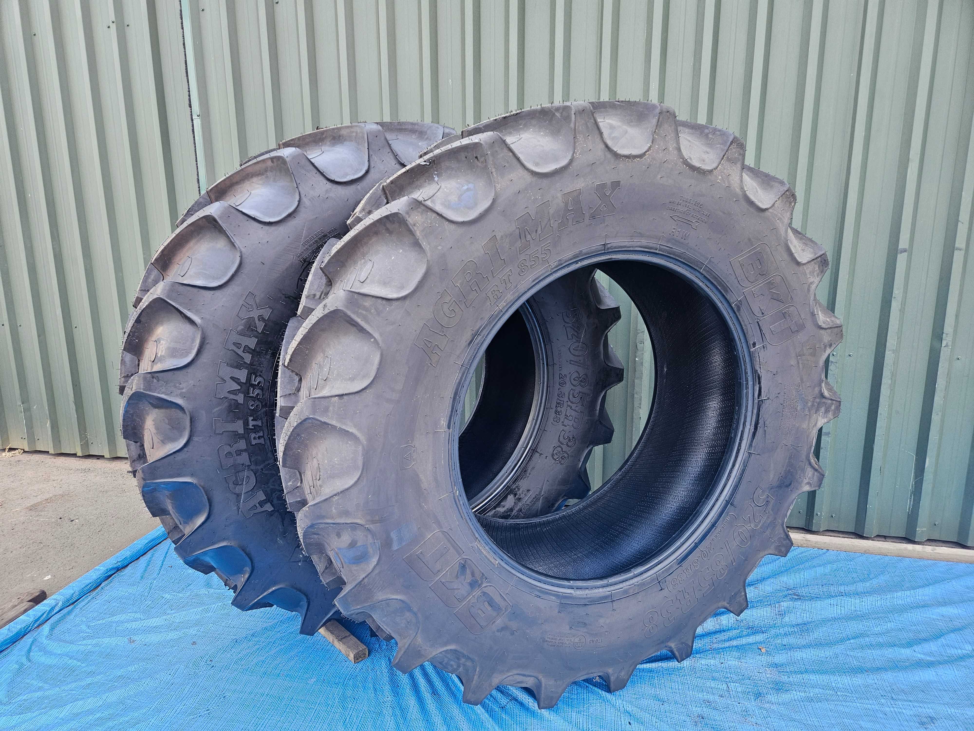 Opony Opona BKT 520/85 - R 38 RT 855 20.8 20,8R 38 AGRIMAX 520/85R38