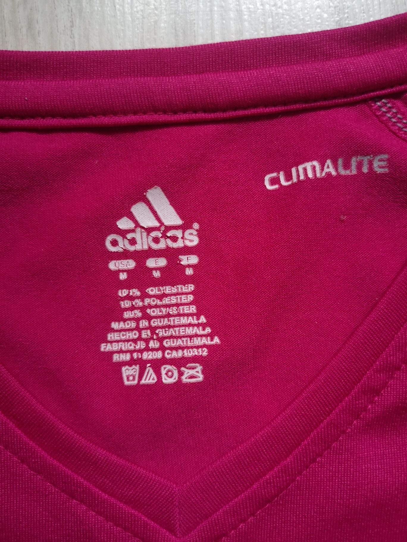 Różowa damska koszulka ADIDAS rozmiar M