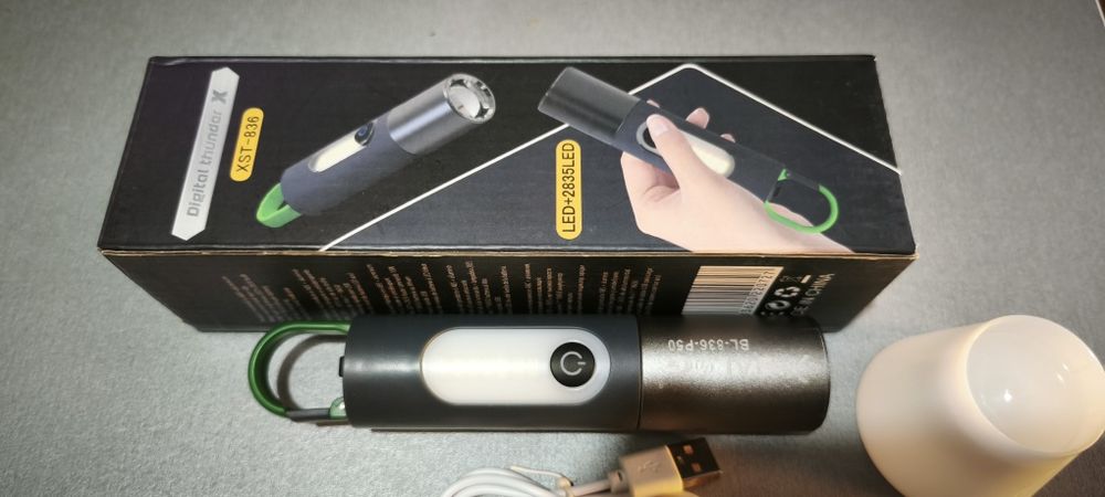 Ліхтарик потужний на P-50 діоді.