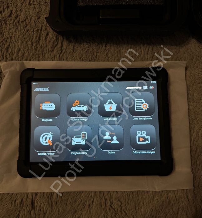 Skaner diagnostyczny tester ancel x6 polskie menu bluetooth vag bmw mb