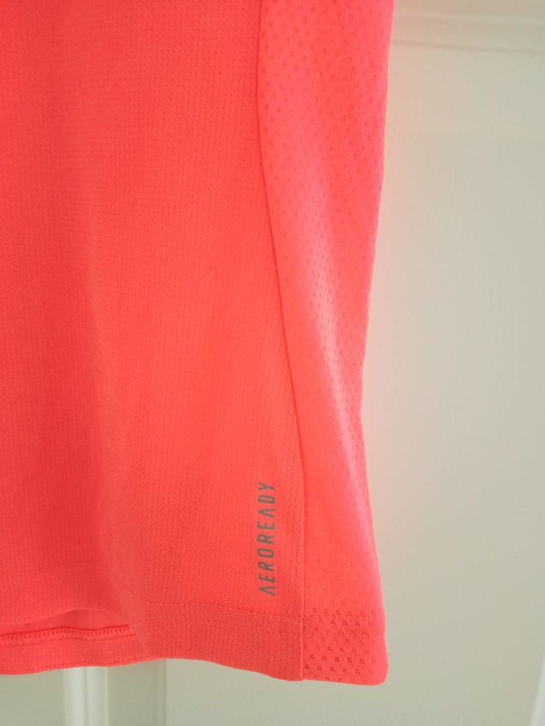 Adidas Own The Run Tee różowa koszulka sportowa treningowa t-shirt M
