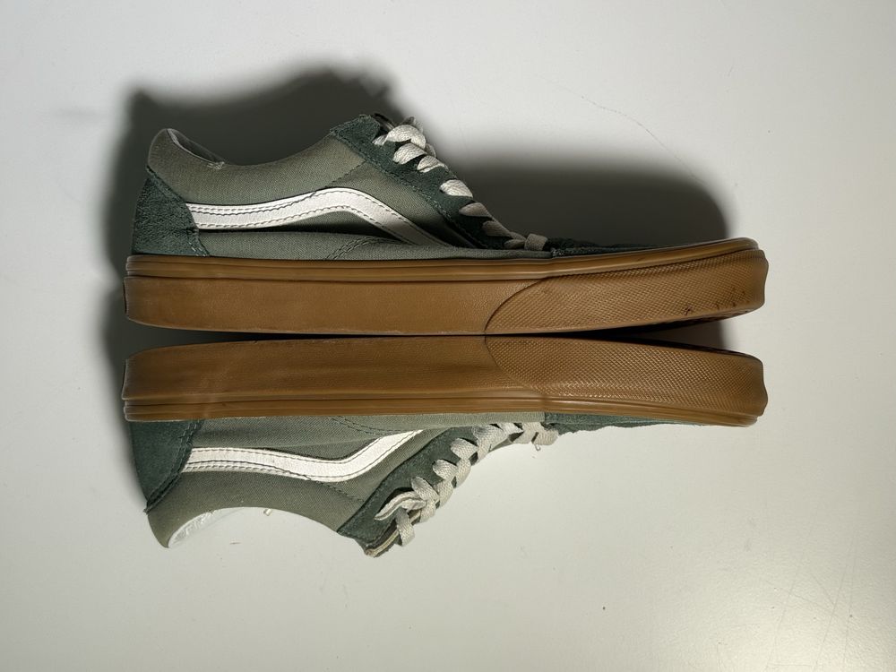 Vans old school зелені