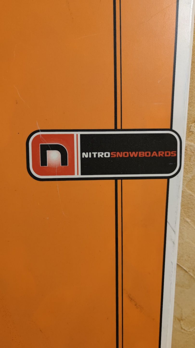 Deska snowboardowa slalomowa Nitro 60GT Racing