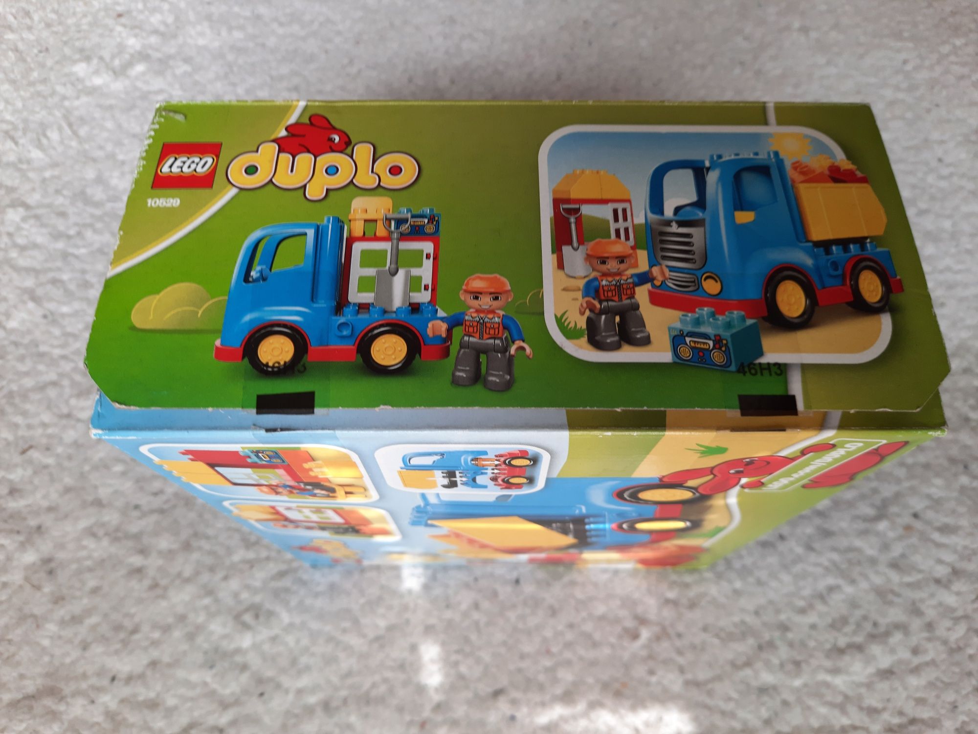 Duplo 10529 ciężarówka , plac budowy