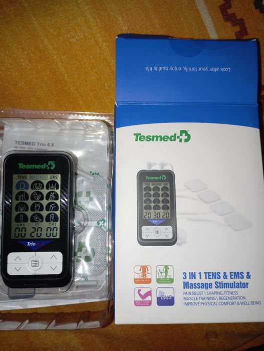 Nowy elektrostymulator mięśni Tesmed Trio 6.5. za grosze