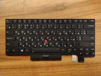 Клавиатура Lenovo Thinkpad T470 T480 c трэкпоинтом и подсвекткой