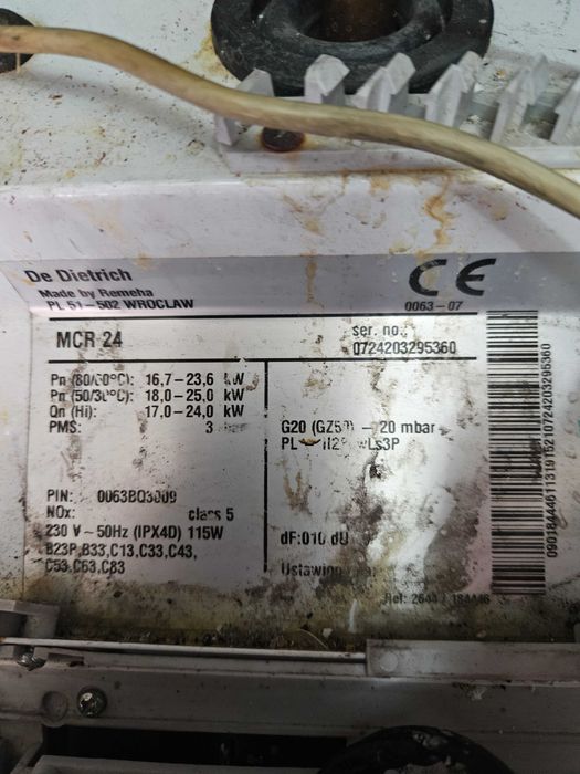 Kocioł gazowy De Dietrich Mcr II 24 kW mcr2