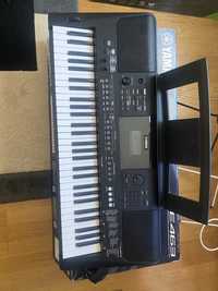 Teclado yamaha psr-e463 + suporte