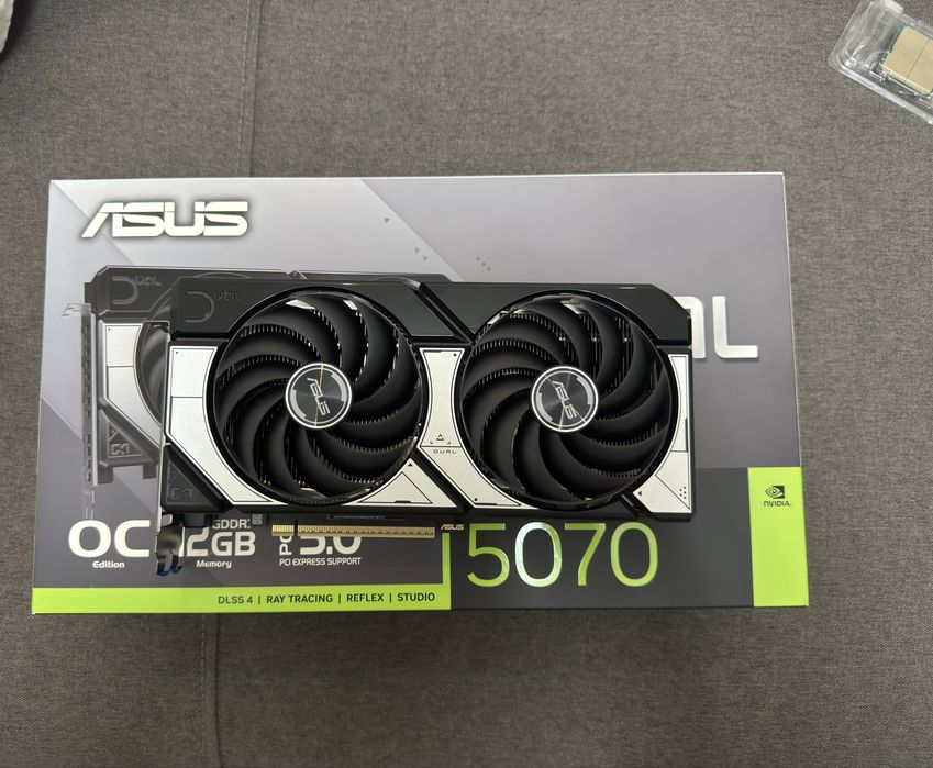 ASUS DUAL RTX 5070 Гарантія 3 роки