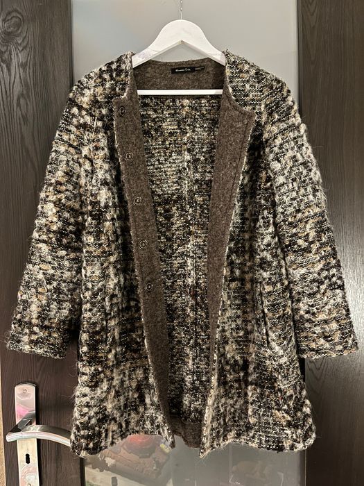 Massimo Dutti płaszczyk , kardigan S/M
