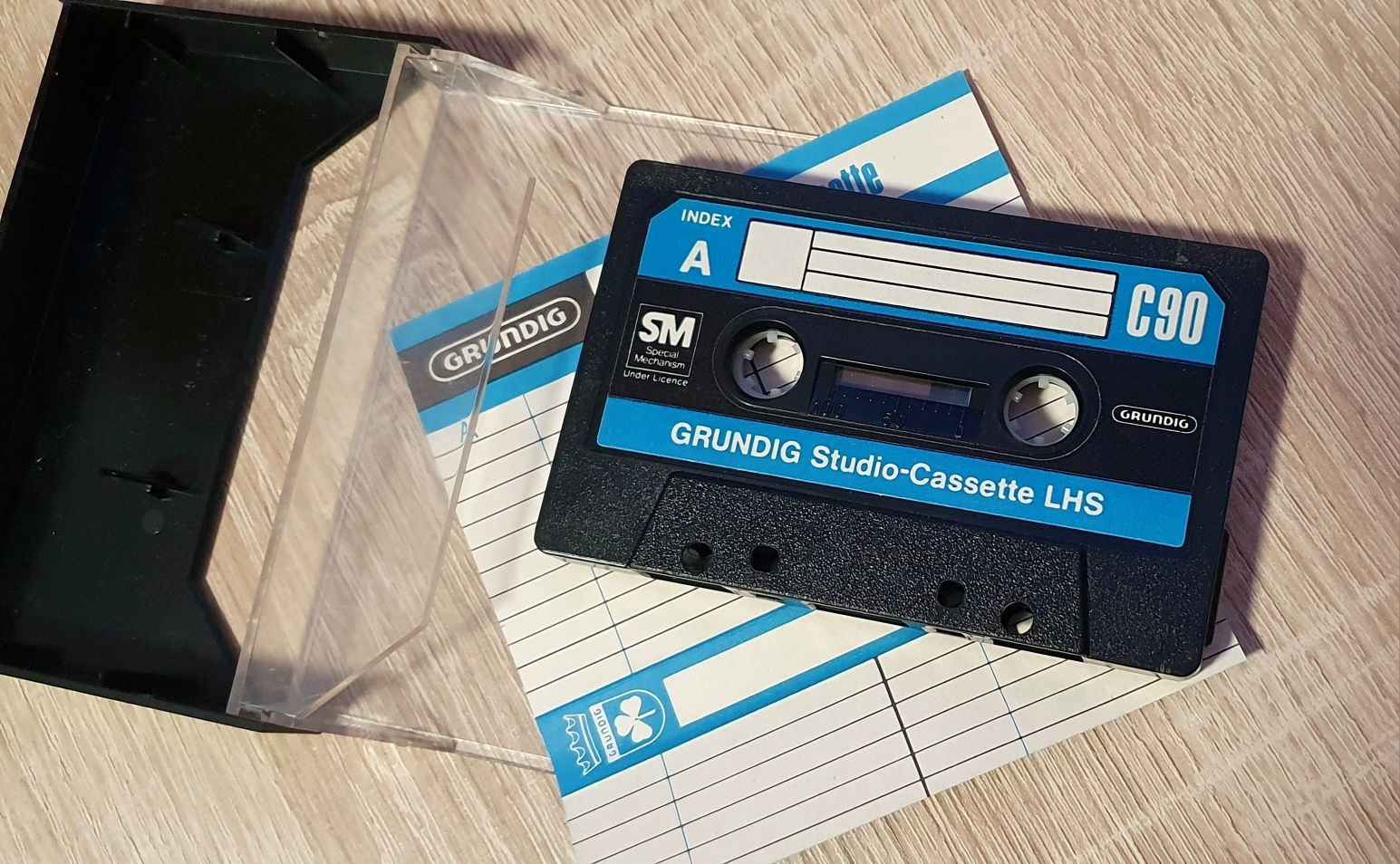 Kaseta magnetofonowa Grundig LHS C-90