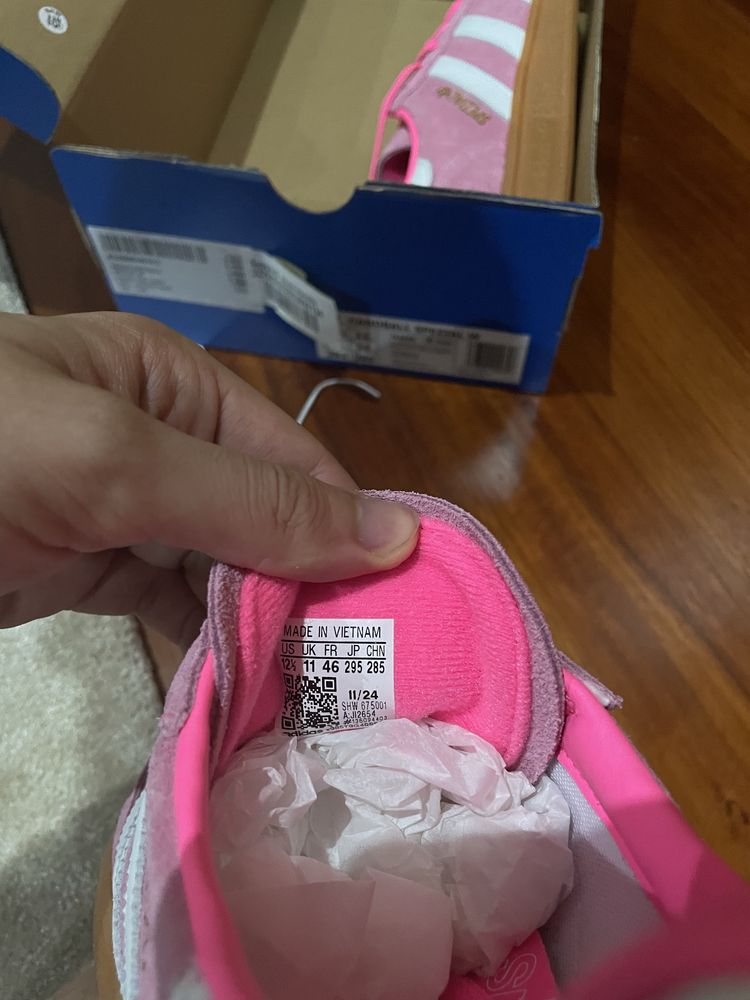 Sapatilhas Adidas Spezial Rosa Gum Goldmt