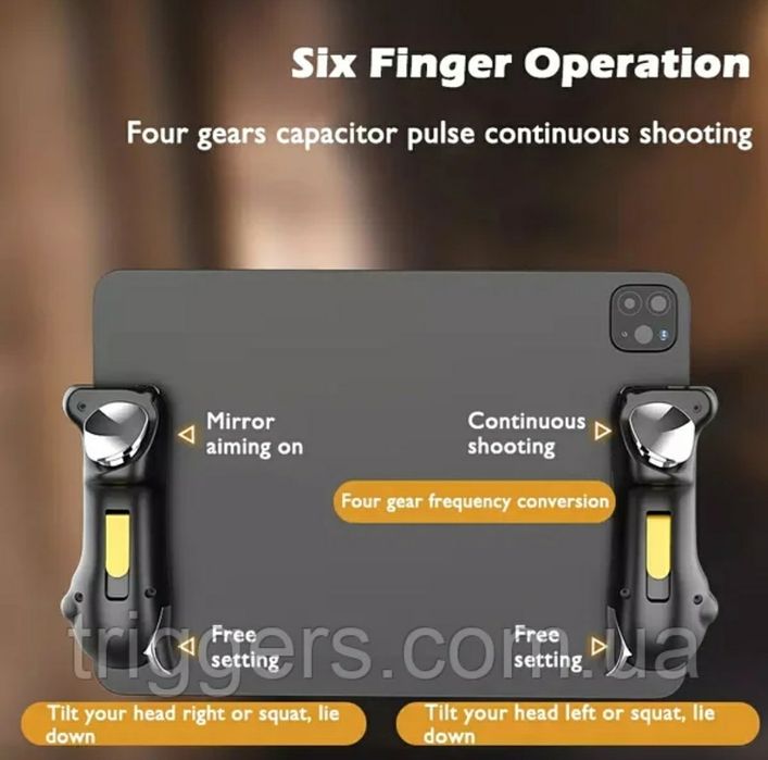 Триггеры с макросами Union JS62 игра в 6 пальцев iOS и Android планшет