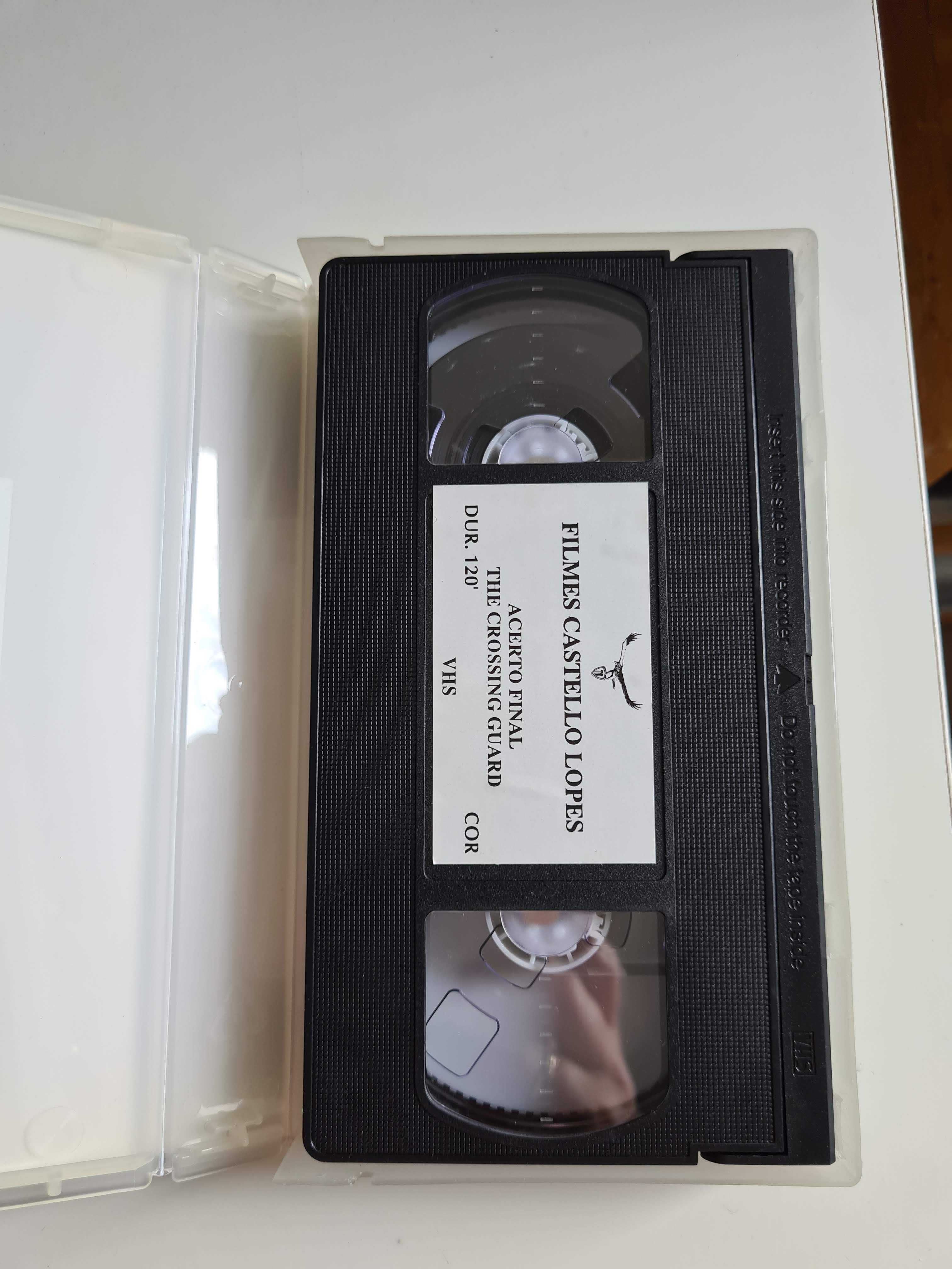 Cassete VHS Filme Acerto Final