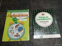 Livros escolares de estudo do meio