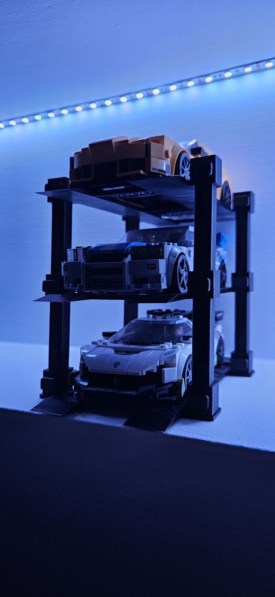 Garaż na samochody LEGO speed champions