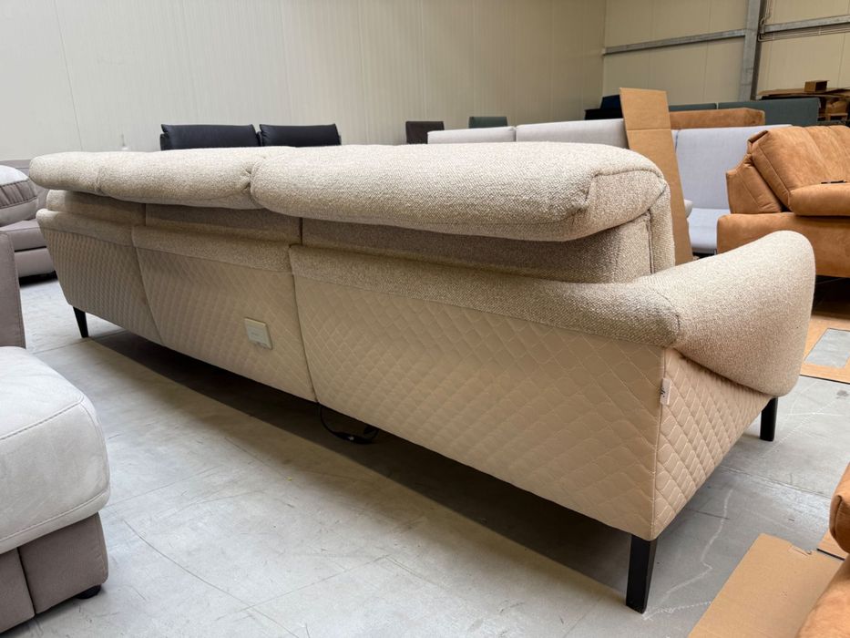 Nowoczesny narożnik premium z funkcją relaksu: komfort&design w jednym