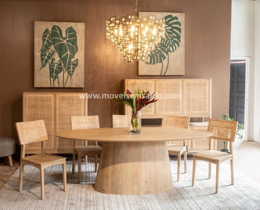 Mesas de Jantar - Fixas ou Extensíveis - Todas Medidas e Cores