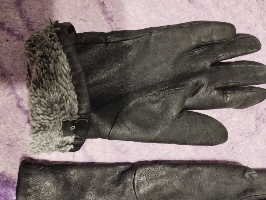 Перчатки жіночі шкіряні