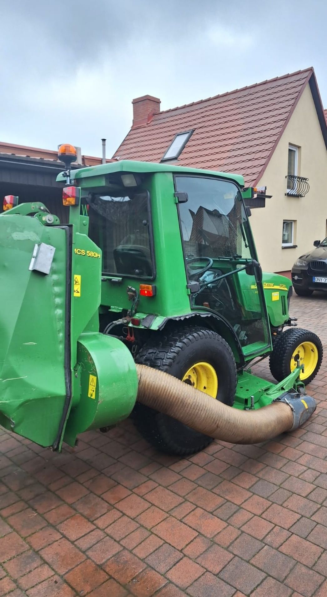 Kosiarka Traktorek John Deere 2720 odkurzacz 4x4